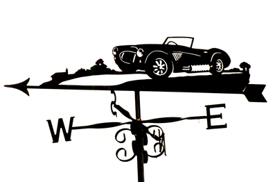 Austin Healey Racer weathervane